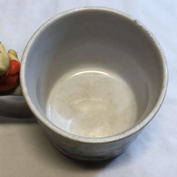 Vintage Disney Winnie The Pooh 3D Coffee Mug Christopher Robin Tigger Piglet - Picture 11 of 11